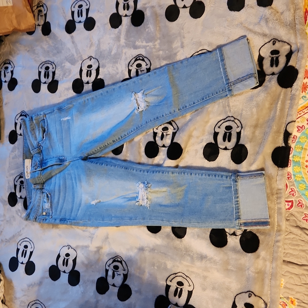 Cropped jeans